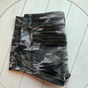 Express Camo Shorts